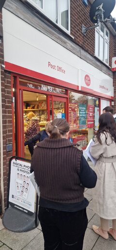 Yes, I'm still here.....but I have a request.