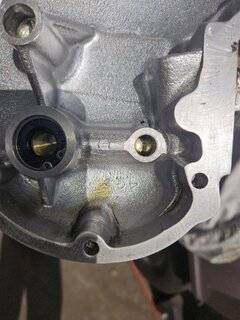 Excess Oil in Primary Chain Case - 72 Combat case in 73 750
