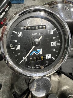 Smiths Speedo with trip counter