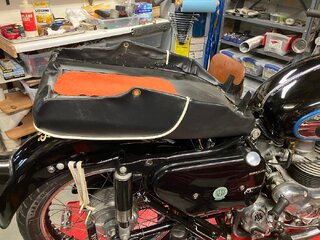 AJS Model 31 Seat Mounting questions: