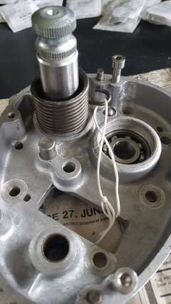 Kickstart return spring