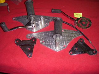 NORTON PRODUCTION RACER REAR SET KIT