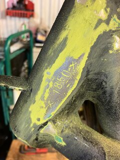 frame and engine numbers