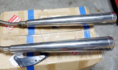 1973 T150v silencers