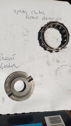 Mk3 sprag layout orientation