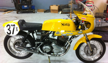 My First Norton - An Old Racer