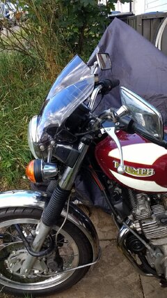 Small fairing for touring