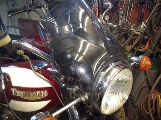 Small fairing for touring