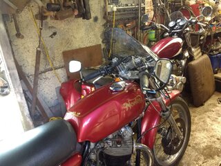 Small fairing for touring