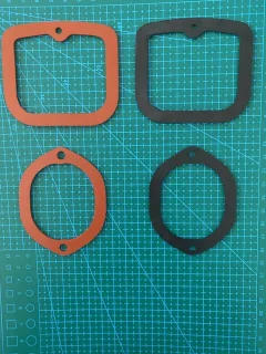 Rocker gaskets from Viton