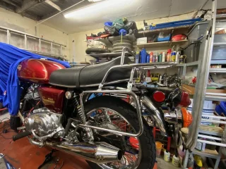 Andover Norton Luggage Rack