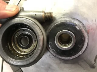 Shim on speedometer drive?