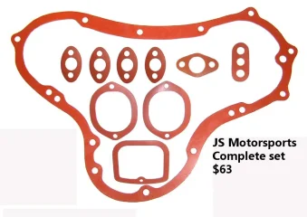 Rocker gaskets from Viton