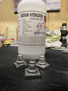 Remove black from 850 Instramentation holders.