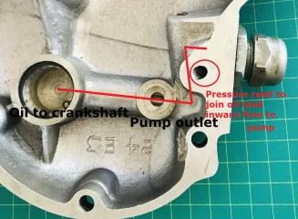 oil pressure release valve