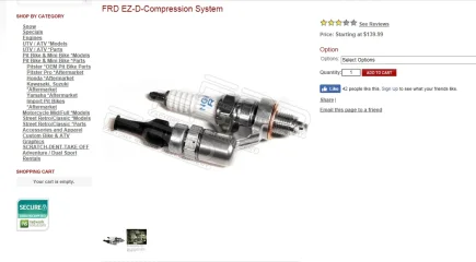 compression relief  valves, to allow easier kicking?