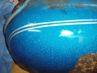 Original Fibreglass Metal Flake Tanks