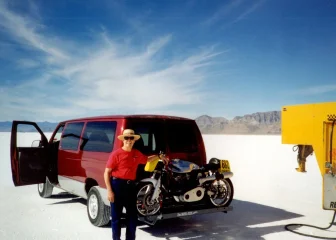 Norton speed record at Bonneville