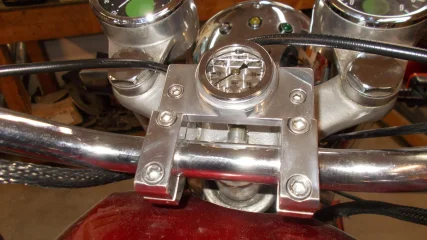 Old Britts Oil Pressure Gauge Old Britts Oil Pressure Gauge