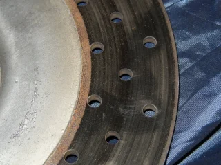 Drilled disc