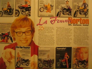 Norton Girl In The News Of Late