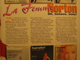 Norton Girl In The News Of Late