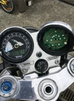 My new bloody nosed café racer