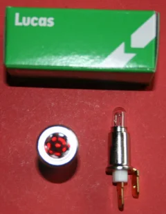 High beam indicator light position