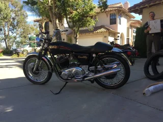 Greetings, new owner of 72 Commando 750