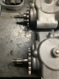 Gearbox output shaft ID