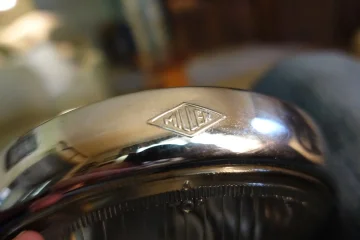 Lucas Headlight lens weird