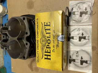 Piston rings clearance