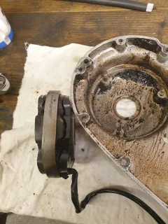 N15 siezed alternator.