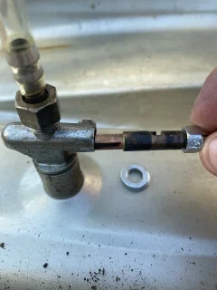Push pull fuel tap rebuild