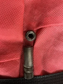 Derbi tapered shaft problem