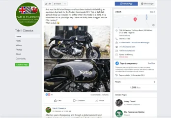 Norton 961 Alloy Tank