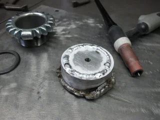 Exhaust thread repair failed Exhaust thread repair failed