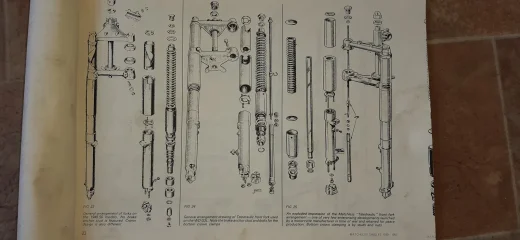 1949  Matchless Teledraulic Forks
