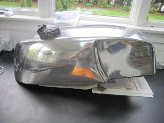 Clear Coat over a polished Aluminum Tank