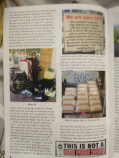 Look who's featuring in this month's Roadholder magazine.