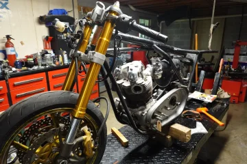 My first hot rod Norton