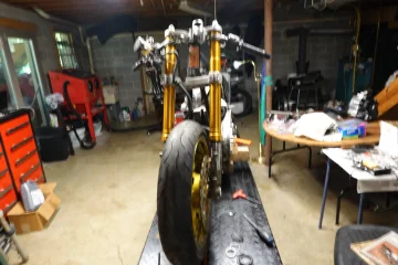 My first hot rod Norton