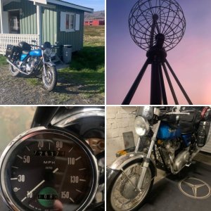 Commando trip to Nordkapp, Norway June 2025
