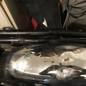 '69 Commando 'S' tire pump