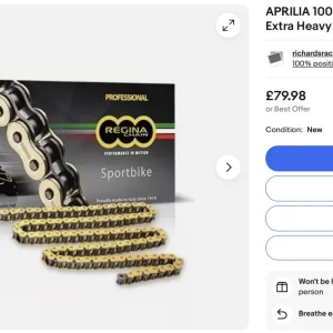 Regina chain 525 106 on eBay