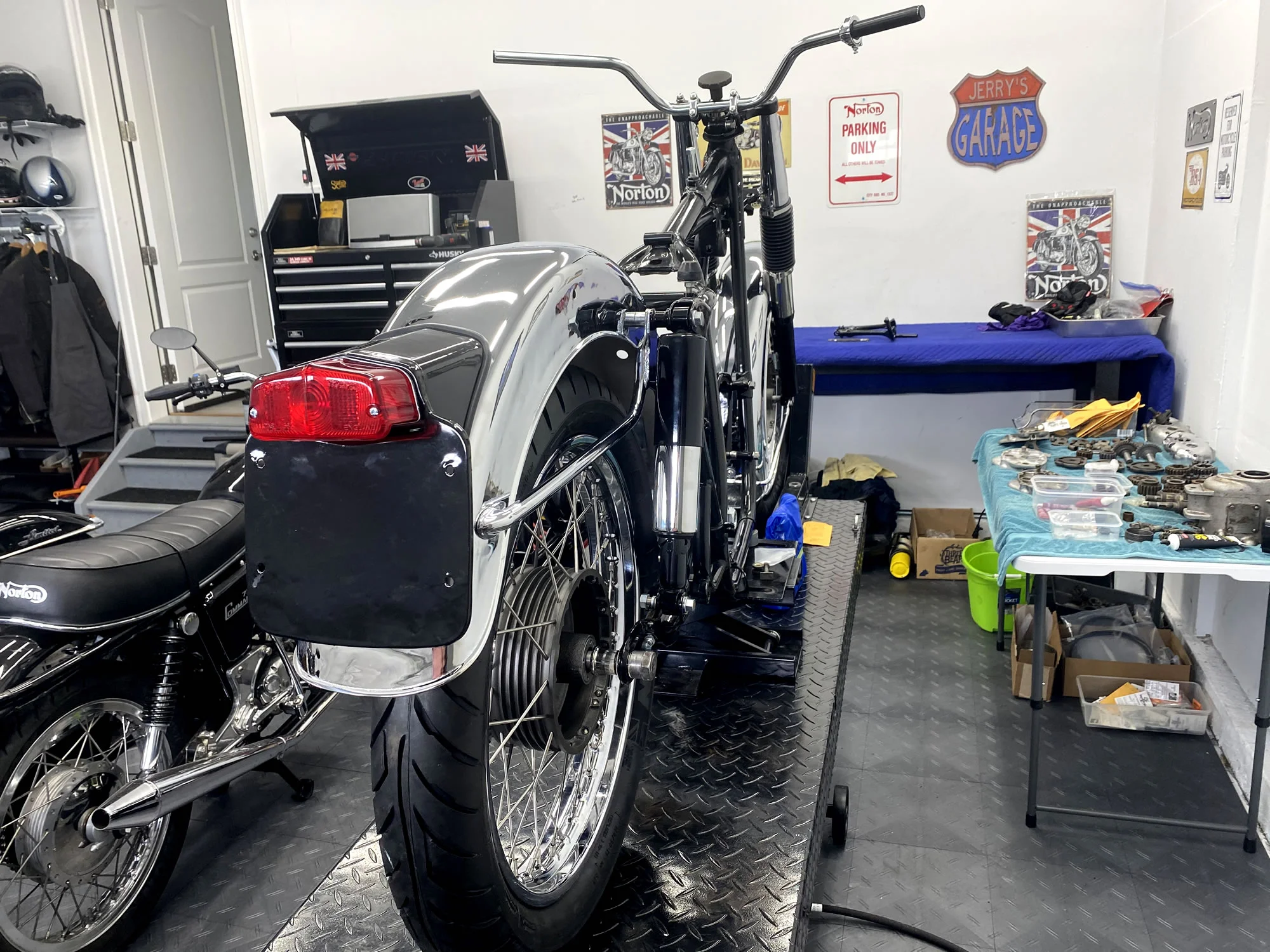 1961 BSA Super Rocket Rebuild - June 2021