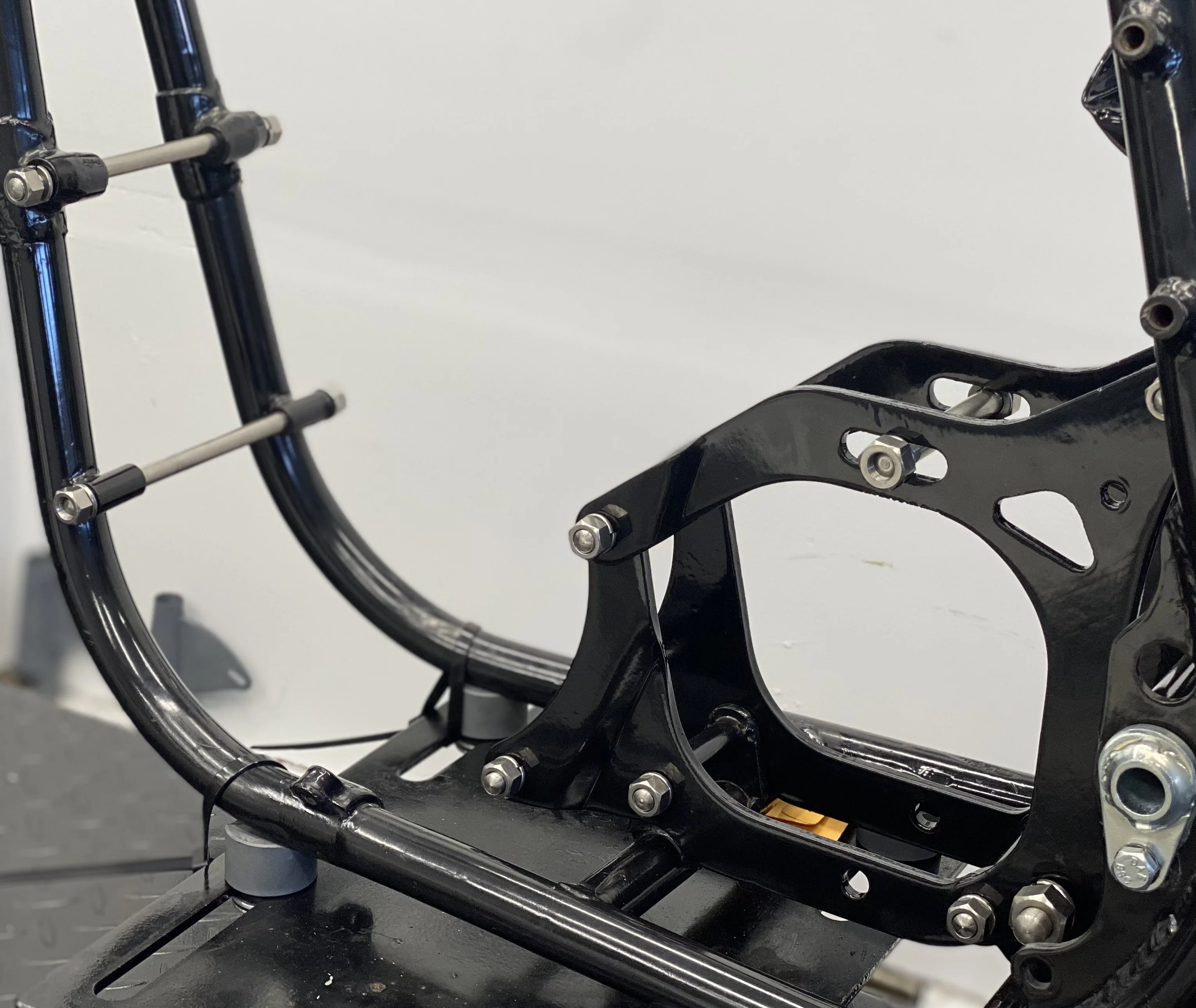 BSA a10 stainless / engine and gearbox