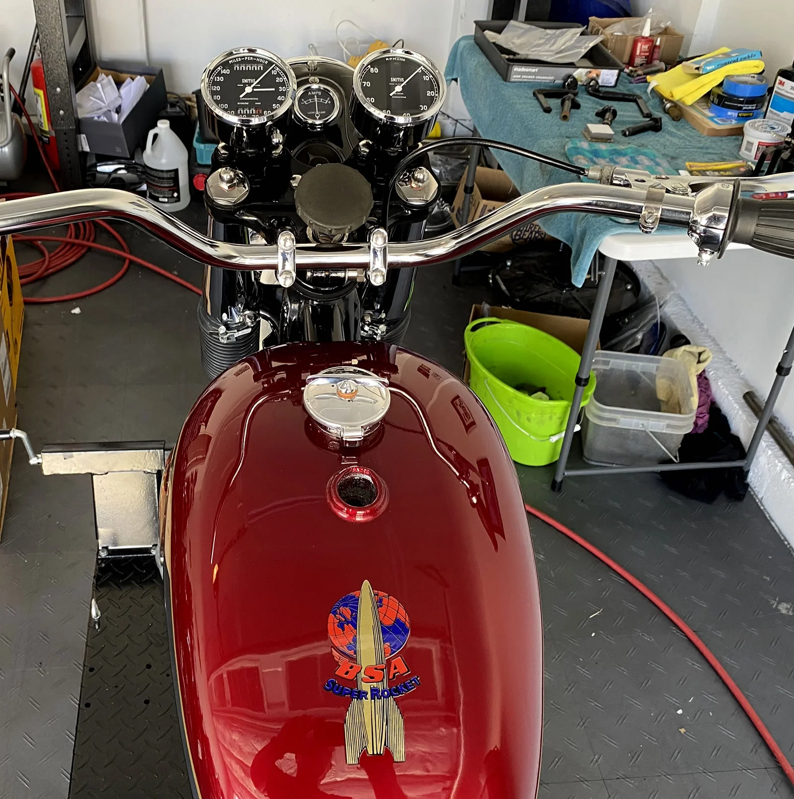 BSA Super Rocket Restoration - August 2021