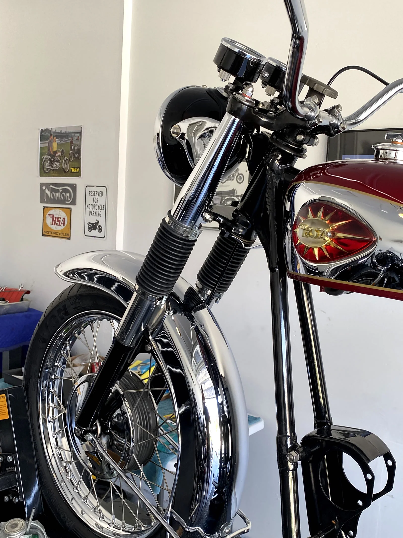 BSA Super Rocket Restoration - August 2021