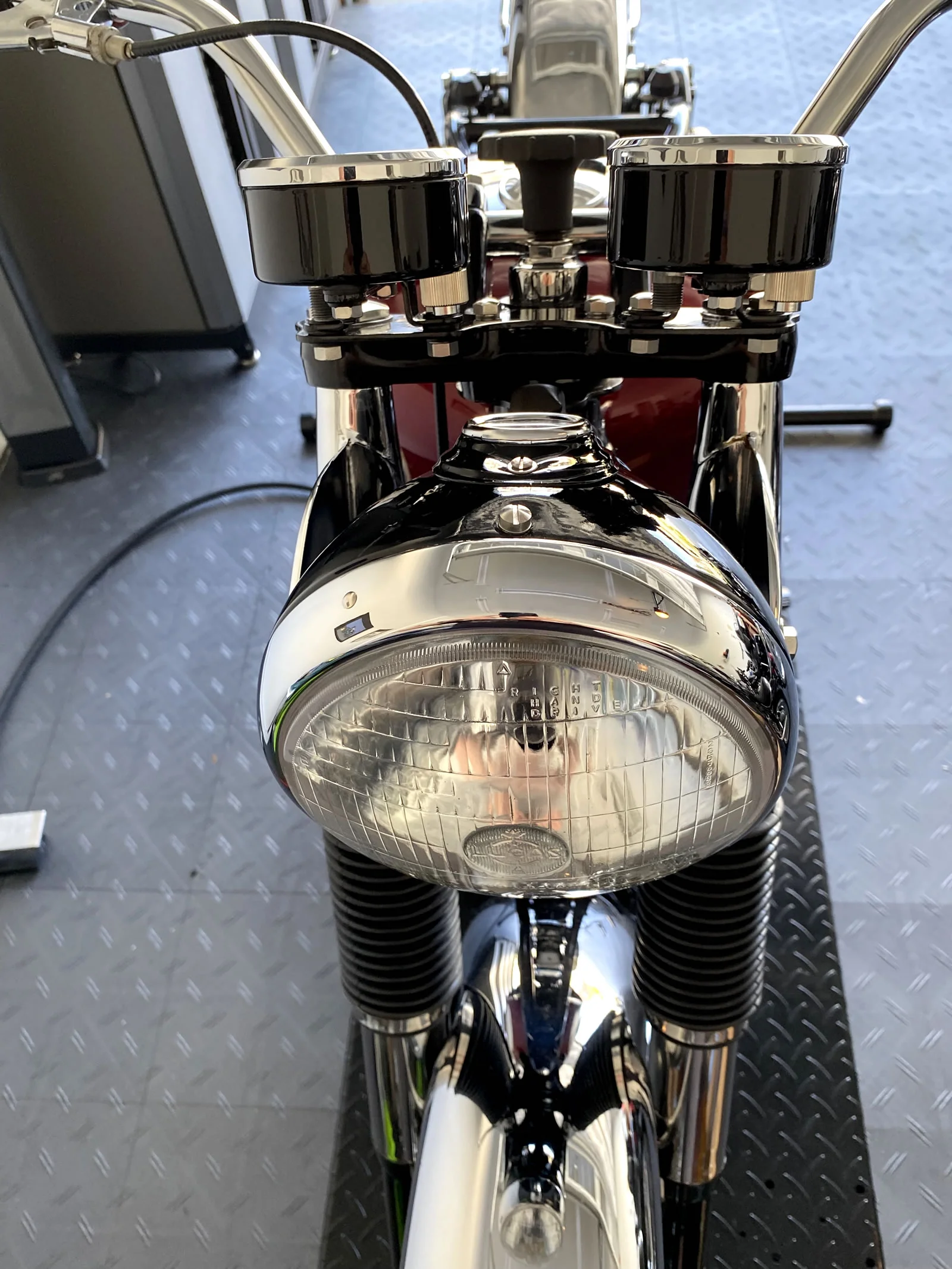 BSA Super Rocket Restoration - Instruments - August 2021